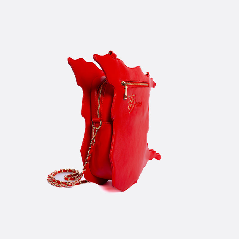 flag bag, cultural fashion, patriotic accessories, statement handbag, travel tote, unique designer bag, luxury flag bag, Caribbean pride, African heritage bag, national flag purse, ethnic fashion, vibrant handbags, bold fashion statement, handcrafted bags, cultural identity fashion, exclusive designer bags, Trinidad handbag, Trini pride bag, Trinidad and Tobago purse, red black and white bag, Trinbago fashion, Caribbean flag bag, soca fashion