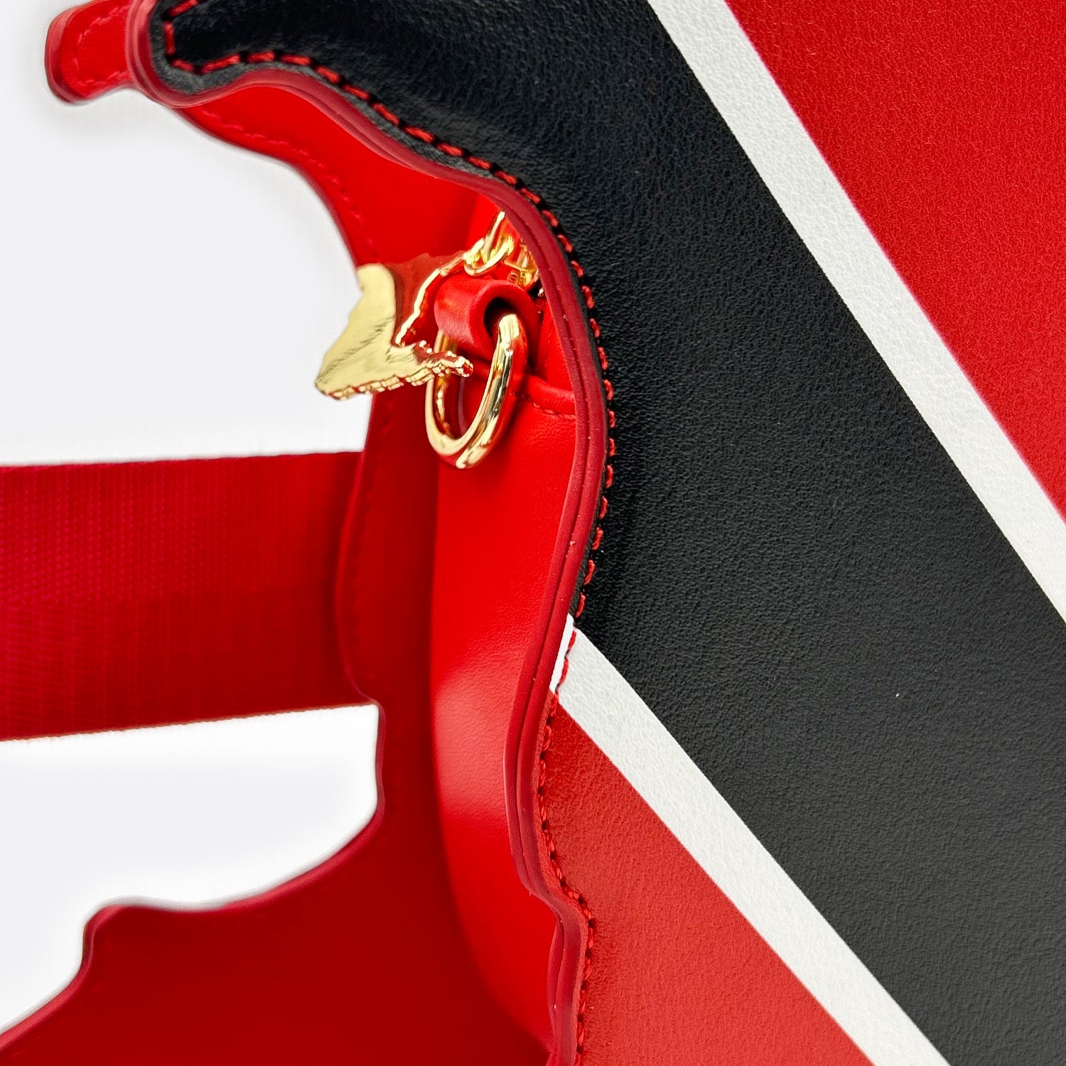 Trinidad handbag, Trini pride bag, Trinidad and Tobago purse, red black and white bag, Trinbago fashion, Caribbean flag bag, soca fashion, flag bag, cultural fashion, patriotic accessories, statement handbag, travel tote, unique designer bag, luxury flag bag, Caribbean pride, African heritage bag, national flag purse, ethnic fashion, vibrant handbags, bold fashion statement, handcrafted bags, cultural identity fashion, exclusive designer bags